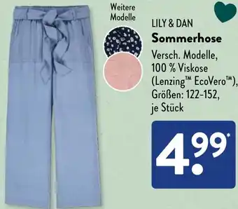 Aldi Süd LILY & DAN Sommerhose Angebot