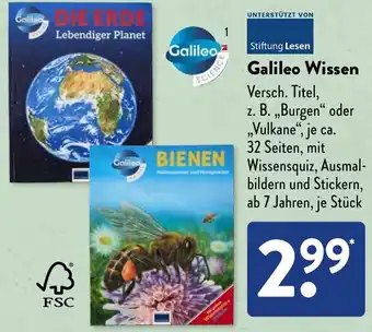 Aldi Süd Galileo Wissen Angebot