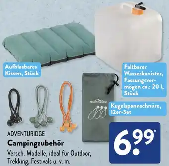 Aldi Süd ADVENTURIDGE Campingzubehör Angebot