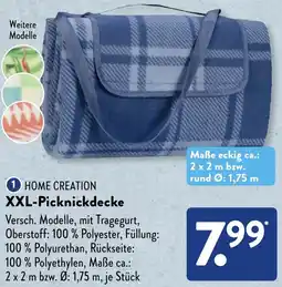 Aldi Süd HOME CREATION XXL-Picknickdecke Angebot