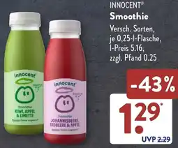 Aldi Süd INNOCENT Smoothie Angebot