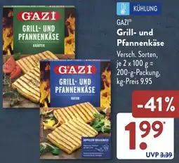 Aldi Süd GAZI Grill- und Pfannenkäse Angebot