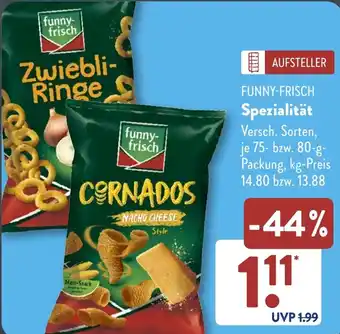 Aldi Süd FUNNY-FRISCH Spezialität Angebot