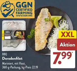 Aldi Süd BBQ Doradenfilet Angebot