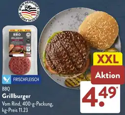 Aldi Süd BBQ Grillburger Angebot