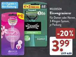 Aldi Süd WILKINSON Einwegrasierer Angebot