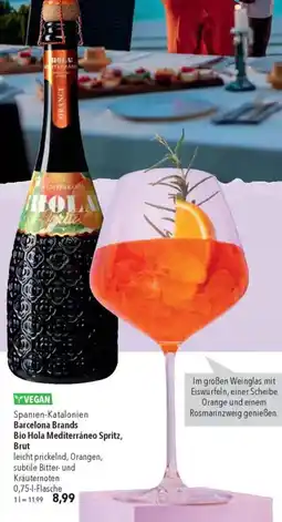 CITTI Markt Barcelona Brands Bio Hola Mediterráneo Spritz, Brut Angebot