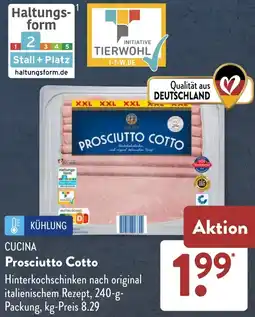Aldi Süd CUCINA Prosciutto Cotto Angebot