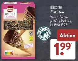 Aldi Süd BISCOTTO Eistüten Angebot