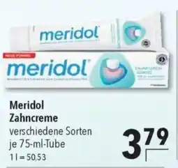 CITTI Markt Meridol Zahncreme Angebot
