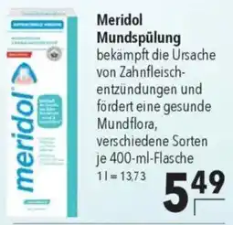 CITTI Markt Meridol Mundspülung Angebot
