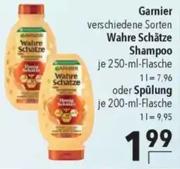 CITTI Markt Garnier Wahre Schätze Shampoo oder Spülung Angebot