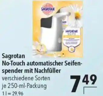 CITTI Markt Sagrotan No-Touch automatischer Seifen- spender mit Nachfüller Angebot