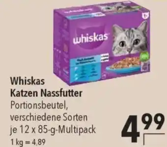 CITTI Markt Whiskas Katzen Nassfutter Angebot