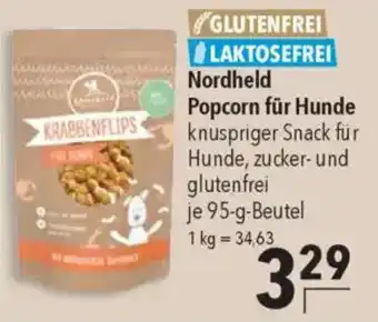 CITTI Markt Nordheld Popcorn für Hunde Angebot