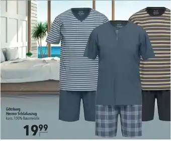 CITTI Markt Götzburg Herren Schlafanzug Angebot
