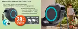 CITTI Markt Gardena Wand-Schlauchbox RollUp M (türkis) 20 m Angebot