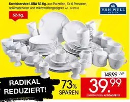 Zurbrüggen VAN WELL Kombiservice LORA 62 tlg. Angebot