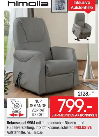 Zurbrüggen himolla Relaxsessel 9964 Angebot