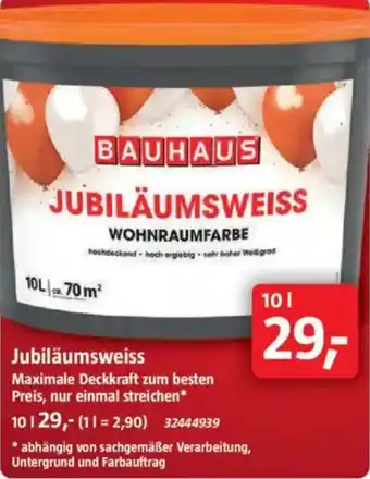 Bauhaus BAUHAUS Jubiläumsweiss Angebot