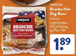 Aldi Süd AMERICAN Brioche-Hot Dog-Buns Angebot