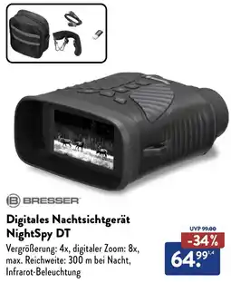 Aldi Süd BRESSER Digitales Nachtsichtgerät NightSpy DT Angebot