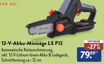 Aldi Süd YARD FORCE 12-V-Akku-Minisäge LS F12 Angebot