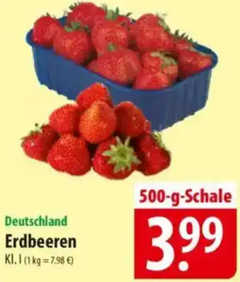Famila Nord Ost Deutschland Erdbeeren Angebot