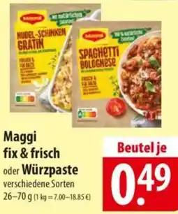Famila Nord Ost Maggi fix & frisch oder Würzpaste Angebot