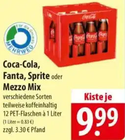 Famila Nord Ost Coca-Cola, Fanta, Sprite oder Mezzo Mix Angebot