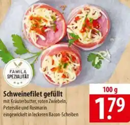 Famila Nord Ost Schweinefilet gefüllt Angebot