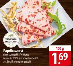 Famila Nord Ost Paprikawurst Angebot