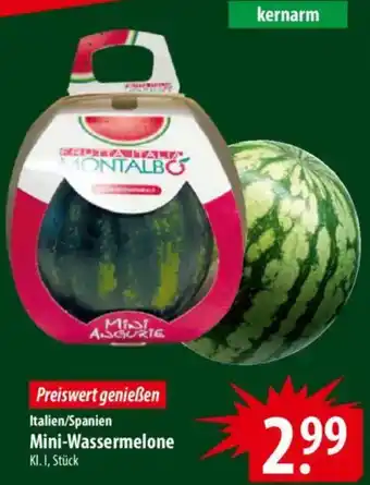 Famila Nord Ost Italien/Spanien Mini-Wassermelone Angebot