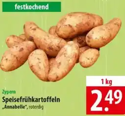 Famila Nord Ost Zypern Speisefrühkartoffeln Angebot