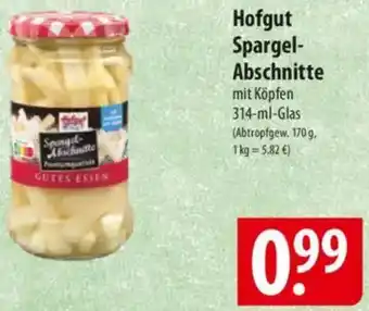 Famila Nord Ost Hofgut Spargel Abschnitte Angebot