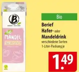 Famila Nord Ost Berief Hafer- oder Mandeldrink Angebot