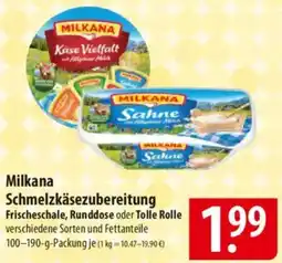 Famila Nord Ost Milkana Schmelzkäsezubereitung Angebot