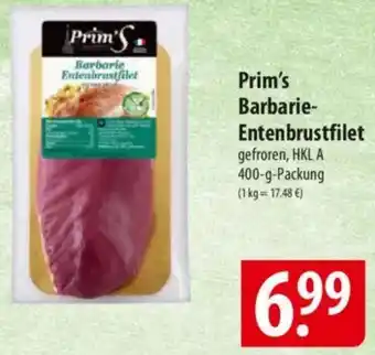 Famila Nord Ost Prim's Barbarie Entenbrustfilet Angebot