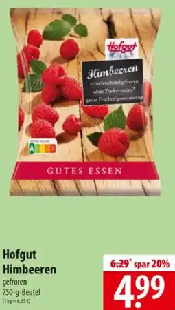 Famila Nord Ost Hofgut Himbeeren Angebot