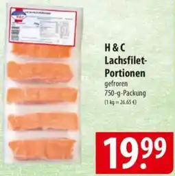 Famila Nord Ost H&C Lachsfilet Portionen Angebot