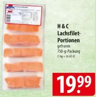 Famila Nord Ost H&C Lachsfilet Portionen Angebot