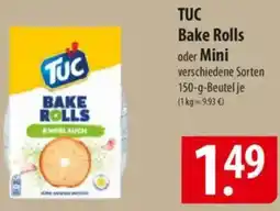Famila Nord Ost TUC Bake Rolls oder Mini Angebot