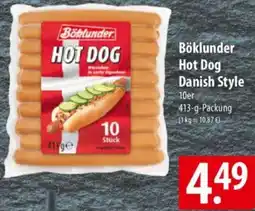Famila Nord Ost Böklunder Hot Dog Danish Style Angebot