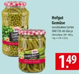 Famila Nord Ost Hofgut Gemüse Angebot