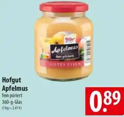 Famila Nord Ost Hofgut Apfelmus Angebot