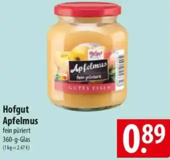 Famila Nord Ost Hofgut Apfelmus Angebot