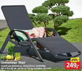 Bauhaus Sonnenliege 'Maja' Angebot