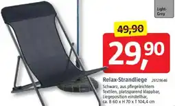 Bauhaus Relax-Strandliege Angebot