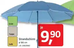 Bauhaus Strandschirm Angebot