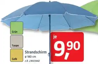 Bauhaus Strandschirm Angebot